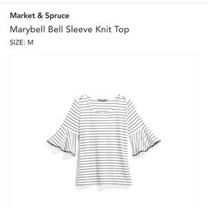 Market & Spruce knit top, Size M